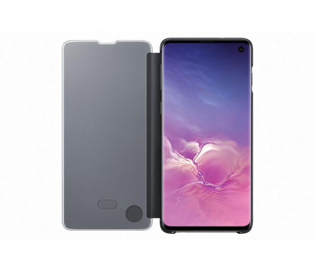 Samsung Clear View Cover do Galaxy S10 czarny - 478342 - zdjęcie 2